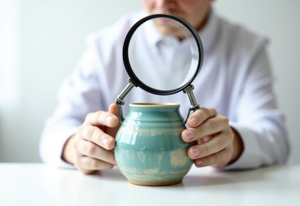 Contrôle qualité de céramiques finies